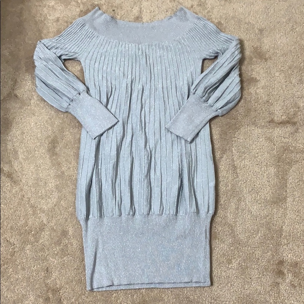 NY&CO Metallic Tunic Sweater